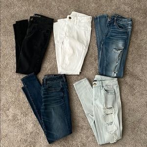 Size 2 American Eagle Skinny Jeans
